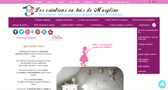 Desktop Screenshot of lescreationsenboisdemaryline.com